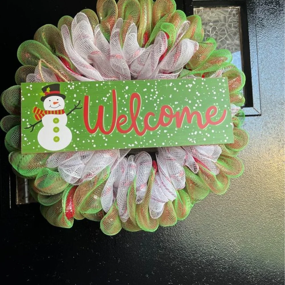 Christmas Wreath! Handmade!